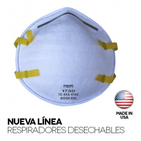 MASCARILLA STEELPRO N95 1730 (20 UN)