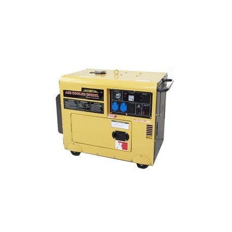 Generador eléctrico 5kva Insonorizado PowerTec Diesel Modelo C5GF - LDN