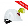 Kit Lámpara Minera KL 3500 + Casco ABS Amarillo C/Portalamparas