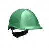 Casco steelpro ABS MTA verde con Barbiquejo