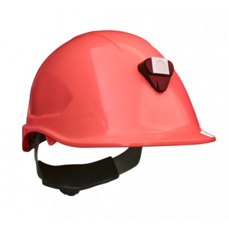 Casco Steelpro MTA con Porta lámparas Blanco