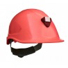 Casco Steelpro MTA con Porta lámparas Blanco