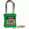 Candado Steelpro X10 verde