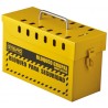 Caja de Bloqueo Grupal Amarilla